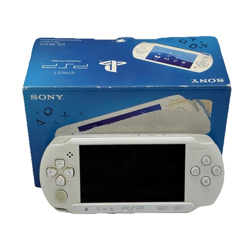 Sony psp e1004 ice white - e1004,