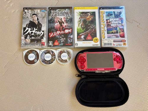Sony psp 3000 radiant red - sony,