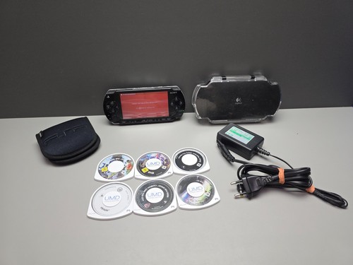 Psp black schwarz handheld - psp,